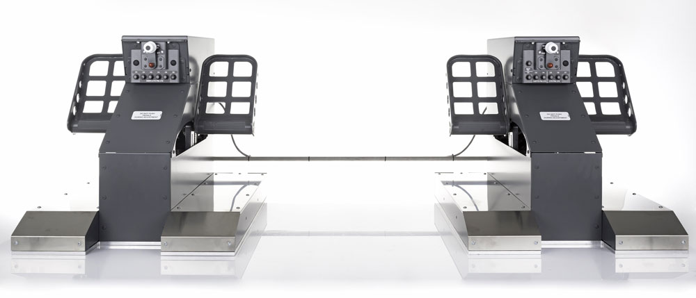 FSC B737NG UPFLOOR RUDDER PEDALS LINKED FRONT
